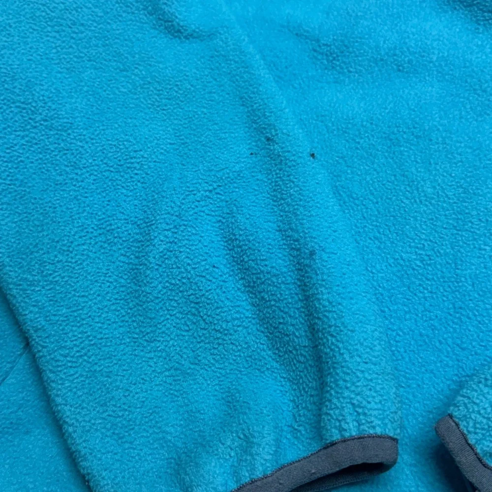 The North Face Denali 2 Hooded Fleece Jacket Womens Medium Blue Full Zip‎ Hoodie